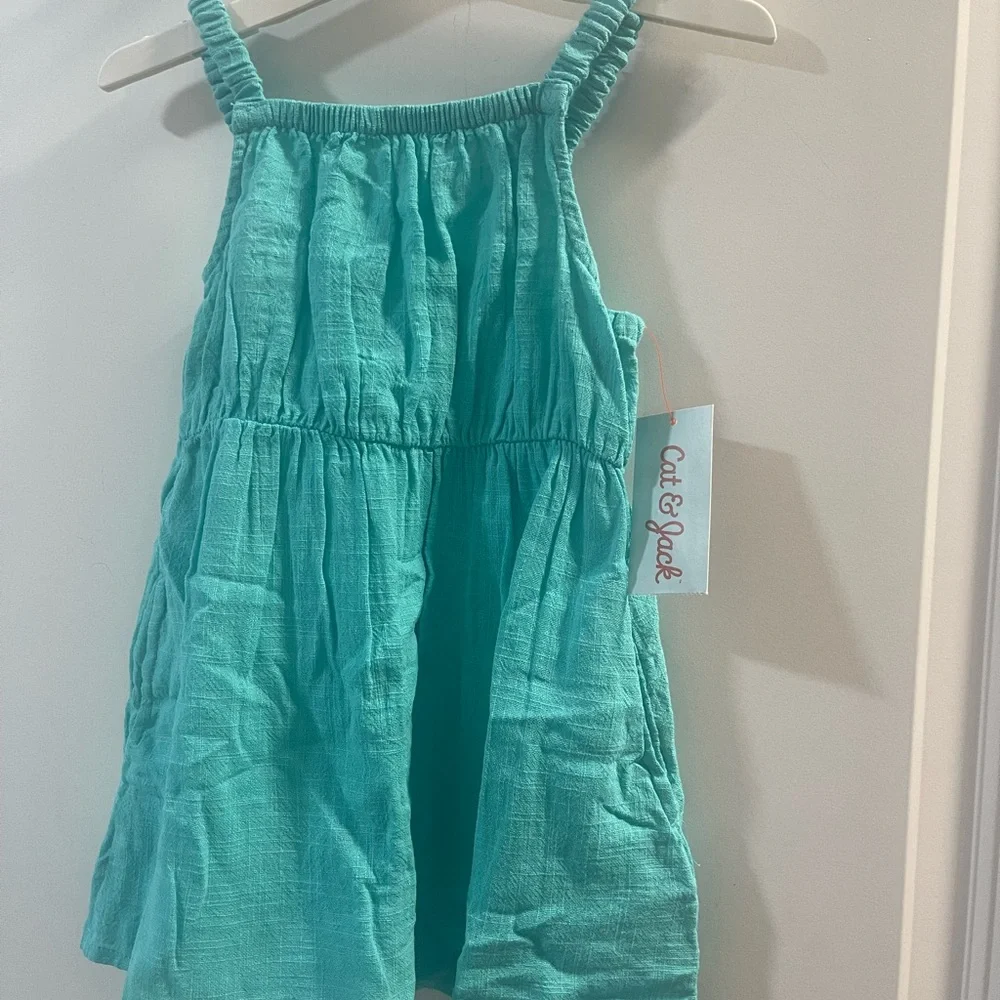 Kids Aqua Dress Cat And Jack Size 2T